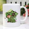 Copo de Água Periférico de Minecraft Anime Jogo Caneca Creeper Bidimensional Presente de Aniversário Copo de Cerâmica Simples
