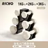 Halteres maciços de ferro fundido, equipamento de fitness feminino, uso doméstico, exercício infantil, compacto, exercícios de fitness caseiros para meninas