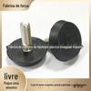 Fabricantes de Dongguan 35mm-m8 pés de aço inoxidável antiderrapantes de nylon e plástico ajustáveis, pés niveladores de plástico
