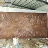 Mural en Relieve de Cobre Forjado Pared de Fondo Pared Exterior Cultura Cobre Antiguo Imitación Imagen de Cobre Diseño de Pintura en Relieve de Cobre Forjado Cobre Fundido