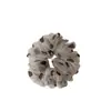 Scrunchie de Organza Esponjoso Estilo Perezoso Estilo Coreano Elegante Diadema Plegada Banda Elástica para Cola de Caballo de Mujer Cuerda para el Cabello