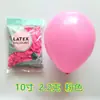 Globo mate de fábrica 5 pulgadas 10 pulgadas 12 pulgadas 18 pulgadas 36 pulgadas fiesta de día festivo globo de látex engrosado decoración de habitación de boda