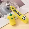 Llavero de Camiseta de Dibujos Animados Transfronteriza Linda Figura Mini de PVC Messi Cristiano Ronaldo Regalo Coche Copa del Mundo Artículo Popular