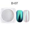 Brillo de uñas caliente transfronterizo DIY concha mágica de uñas Espejo mágico Brillo de uñas Aurora hada uña uña uña