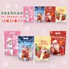 Nueva bolsa de dulces navideños transfronteriza, bolsa de dibujos animados autosellable, bolsa de pie para repostería de copo de nieve, bolsa sellada con cremallera, bolsa de regalo