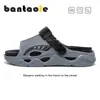 Sandalias escolares Ban Tao Le para niños verano 2025 nuevo estilo uso dual exterior sandalias de playa antideslizantes de suela gruesa deportivas estilo popular