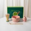 Conjunto de Chá Matcha Transfronteiriço Estilo Japonês Tigela de Matcha Pontilhada com Bico, Ferramentas de Cerâmica, Tigela de Matcha com Bico