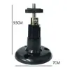 Soporte de plástico para cámara de vigilancia montado en pared elevable cabeza universal soporte para cámara de volumen pequeño 206 negro comercio exterior