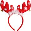 Tiara de Natal para Adultos e Crianças, Acessórios de Cabelo com Galhos para Fantasia de Feriado, Fivela Decorativa Brilhante de Rena para Cabelo de Celebridade da Internet