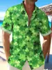 Camisa Criativa Elemento Cruzado Nova 2025 Estampa Digital 3D Camisa Tendência Solta de Manga Curta Top Masculino