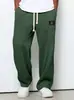 Pantalones Deportivos Casuales de Verano para Hombre, Pierna Recta, Pierna Ancha, Delgados, Frescos, Holgados, Transpirables, de Secado Rápido, Amigables con la Piel, Tejido Waffle