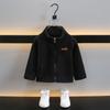 Chaqueta Infantil Dos en Uno 2025 Nueva Otoño e Invierno Desmontable Ropa Infantil Roja Moda Niños Chaqueta de Otoño Tendencia