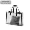Bolsa Tote Transparente Libre de Seguridad en el Metro PVC Bolsa Grande de Playa Impermeable para Mujer de un Solo Hombro Natación Fitness Bolsa Tote
