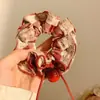Scrunchies de Cabelo Exquisitos de Alta Qualidade para Mulheres 2026 Novo Estilo Coreano Elástico Extra Grande Acessórios de Cabelo em Cores Vintage