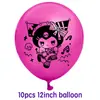 Nuevo Kuromi Kuromi Meroti Suministros para Fiesta de Cumpleaños Pancarta Decorativa Globo Globo Fantasía Infantil