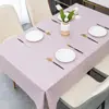 Toalha de Mesa Impermeável, Anti-Escaldante, à Prova de Óleo, Não Precisa Lavar, PVC Retangular Estilo Nórdico Ins, Protetor de Mesa, Protetor de Mesa de Jantar, Protetor de Mesa de Centro