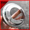 Tampa Decorativa para Tubo Redondo Espessado 304 Aço Inoxidável Tubo 60 Base de Placa para Coluna de Corrimão de Escada Tampa de Vedação Cobertura de Flange