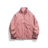 Primavera y otoño nuevo abrigo pareja estilo Hong Kong marca de moda chaqueta casual uniforme de béisbol estilo coreano chaqueta estampada de doble cara fábrica de cabello