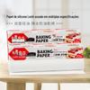 Ferramentas de Panificação Papel de Silicone Espessado de Qualidade Alimentar de Dupla Face 5M10M20M Forno Assar Pastelaria Ocidental à Prova de Umidade