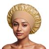 Amazon Sombrero de ala ancha de alta elasticidad para mujer Gorro de satén para dormir Gorro de peluquería Gorro de ducha Material de alta gama Gorro de satén para el cuidado del cabello
