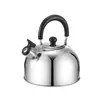 Suministro Suministro Transfronterizo Hervidor de Acero Inoxidable con Fondo Plano Hervidor de Anillo Hemisférico Estufa de Gas Cocina de Inducción Adecuado para Hervidor de Agua