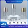 Fábrica fonte atacado fita dimensional 75m capa frasco de perfume PET transparente padrão diamante frasco spray de fragrância corporal
