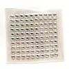 Belleza de Escenario Maquillaje Brillo Lentejuelas Estéreo Beige Perla Diamante Colorido Parche de Diamante Acrílico