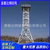 Torre de monitoramento florestal, estrutura de aço, torre de observação, torre de observação, torre de observação, torre de monitoramento rodoviário