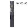 Venta al por mayor de fábrica 10-300x 40 zoom giratorio telescopio monocular monocular para exteriores cámara de teléfono celular telescopio HD