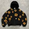 2025 Europeo y Americano Comercio Exterior Transfronterizo Nuevo para Hombre Casual con Capucha Estampado 3D Sudadera Cardigan Chaqueta Venta al por Mayor