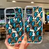 Adequado para Apple 17Promax Capa de Celular Magnética Azul Lightning de Tela Cheia Iphone17 Capa Dura 16 Nicho