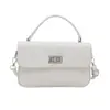 Nova Bolsa de Ombro Outono 2025, Elegante, Personalizada, Simples, Moderna, Luxo Leve, Cor Pura Retrô, Bolsa de Mão Versátil