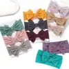 Venta Caliente Transfronteriza Accesorios para el Cabello de Ala Ancha para Niños Set de Accesorios para el Cabello con Lazo de Tela Diadema de Alta Elasticidad para Niños