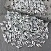 Accesorios Metálicos Irregulares para Estampado en Caliente, Decoraciones de Mezclilla, Remaches Plateados, Pedrería Metálica Plana con Dorso Caliente, Piezas para Ropa DIY