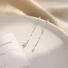Brincos Longos de Franja Prateados, Frescos e Minimalistas para Mulheres, Design Único, Simples e Versáteis, Brincos Estilosos