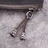 Nuevo Billetero de Cuero de Curtición Vegetal Estilo Japonés Retro para Mujer Bolso para Tarjeta de Conducir Cremallera Adulto Bolsa para Monedas de Gran Capacidad Moderno
