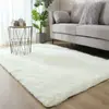 Tapete de Cabeceira para Quarto de Menina Ins Escandinavo Seda Lã Pelúcia Tapete para Sala de Estar em Casa Tapete para Sala de Sofá Atacado