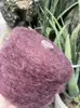 Lã Mohair Longa de Espessura Média, cerca de 40% Lã, Macia e Não Pica, Linha para Casacos, Suéteres, Lenços e Xales