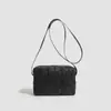 Bolsa Transversal Versátil de Alta Qualidade Geométrica Amazon Bolsa de Mão Tendência Europeia e Americana Bolsa de Ombro Moda Cor Sólida Costura para Mulheres