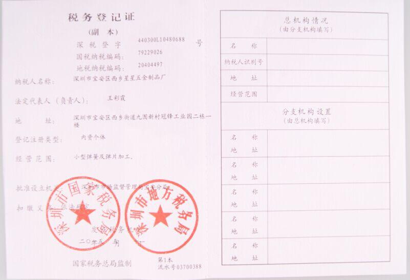 星星国税副本
