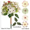 Lenguaje de Estrella de Primavera Ramo de Flores Pequeñas Temporada de Bodas Ramo de Mano de la Novia Regalo de Año Nuevo Ramo de Mano Arreglo Floral Decoración