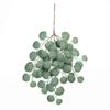Arranjo de flores artificiais de eucalipto Amazon decoração de mesa folhas de eucalipto fruto único eucalipto simulação