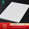 Folha de PVC abajur branco mudo material impressão embalagem luz placa de PVC branco bobina dura multicolorido folha de plástico PVC