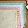 Papel Dongba de Pétalos, Papel Rasgado a Mano, Papel de Envoltura para Ramo de Flores, Materiales de Papel de Envoltura Floral Hecho a Mano de Alta Calidad, Suministros para Floristerías