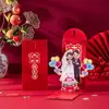 Sobres Rojos de Boda 3D Modelo Nuevo 2026 Paquetes Rojos Creativos Personalizados para Regalos de Boda y Artículos de Boda