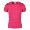 Camisa de Basquete Masculina Casual de Verão com Malha, Gola Redonda, Manga Curta, Respirável, Cor Sólida, Camiseta de Secagem Rápida, Camiseta Esportiva