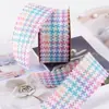 Cinta Floral de Dibujos Animados Impresa a Doble Cara Colorida Cinta para Lazos DIY Accesorios para el Cabello Cinta para Mascotas Decoración
