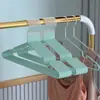 Perchas antideslizantes recubiertas por inmersión perchas para ropa del hogar perchas de metal que no dejan marca soportes para ropa de adulto de hierro forjado venta al por mayor de fábrica envío directo