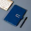 Cuaderno de Negocios A5 Caja de Regalo para Oficina Set Cuaderno B5 con Logo Personalizado y Hebilla Bloc de Notas Engrosado Logo Personalizado