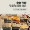 Caja de Frutas Secas a Granel para Supermercado Caja de Dulces y Comida Caja Transparente de Exhibición con Caja Sellada Semillas y Granos Tostados Barril Sellado a Prueba de Humedad